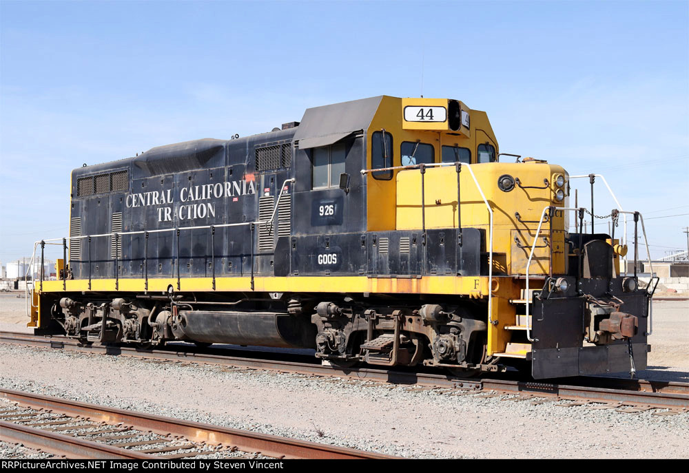 Ex CCT #44, ABL, Santa Fe GP7 GOOS #926 shipped out of Stockton